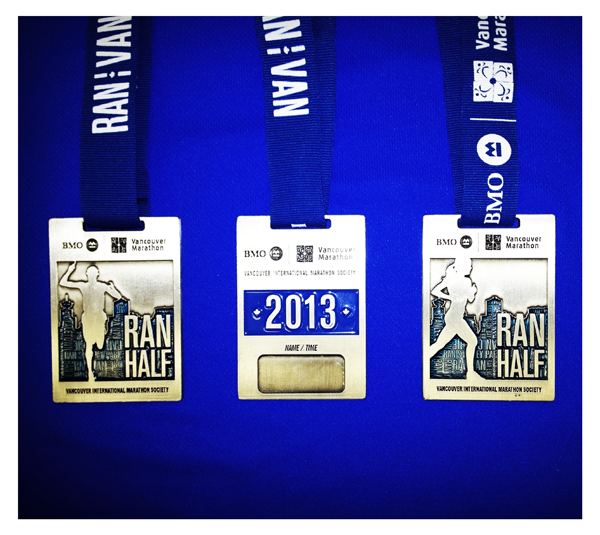 2013 Finisher Medal Half Marathon